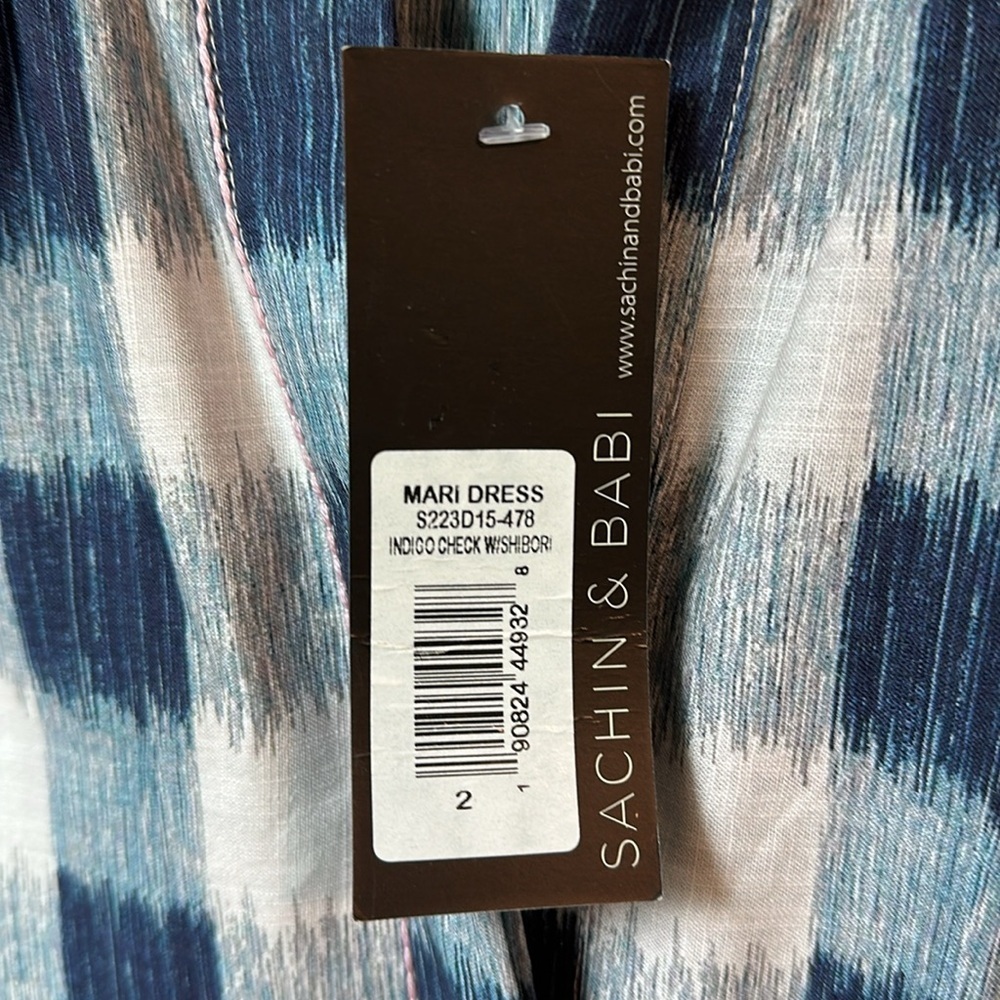 Sachin & Babi Mari Button-Down Cotton Midi Dress - Picture 7 of 9